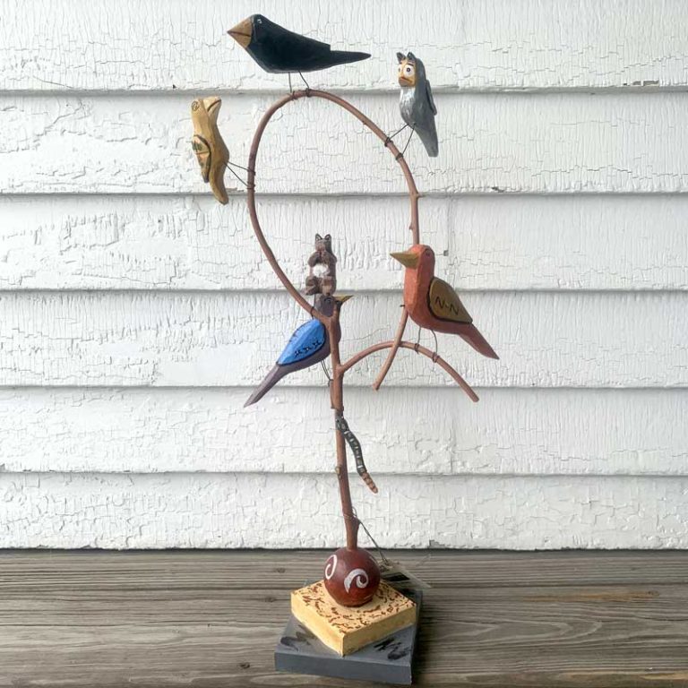 Daniel Strawser Folk Art Wood Carvings Sabbathday Lake Shaker Village